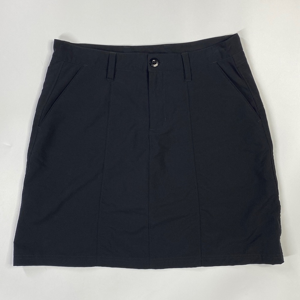 Patagonia Black Pencil Skort Size 4 17” Length